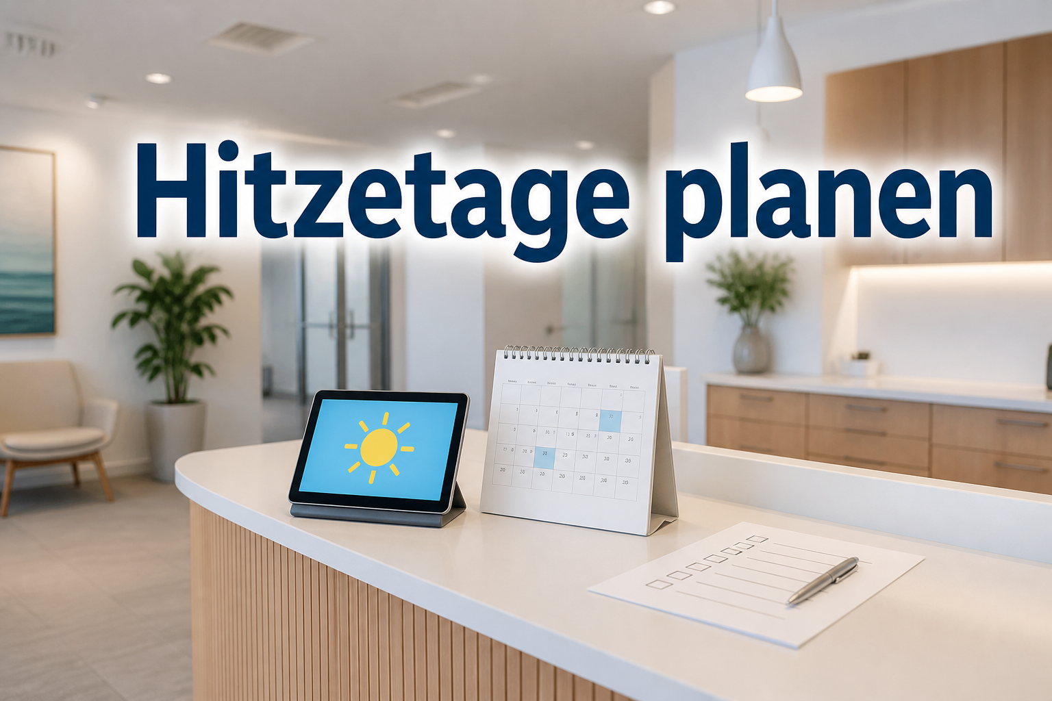 PraxisFakten: Hitzetage gehören in die Praxisorganisation Titelbild zum PraxisFakten-Artikel: PraxisFakten: Hitzetage gehören in die Praxisorganisation