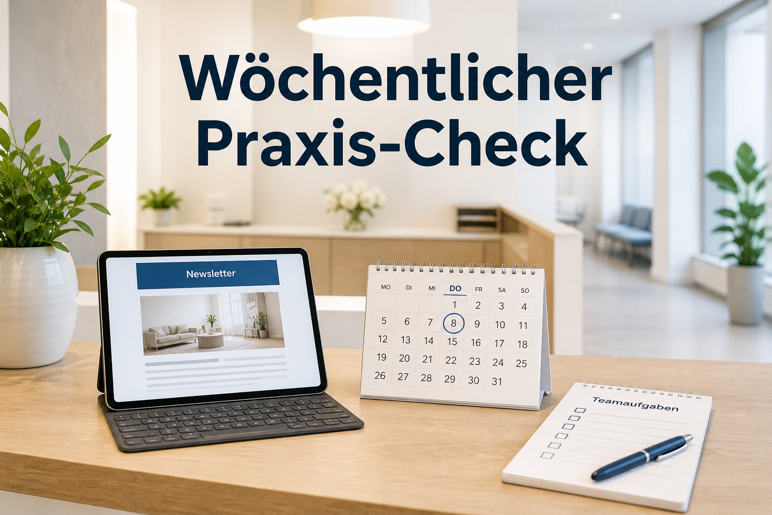 PraxisFakten: KBV-PraxisNachrichten als wöchentlichen Praxis-Check nutzen Titelbild zum PraxisFakten-Artikel: PraxisFakten: KBV-PraxisNachrichten als wöchentlichen Praxis-Check nutzen