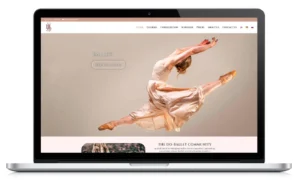 Website Webdesign für Arzt, Ärzte und Praxis. Homepage erstellen lassen - Referenz - DO Ballett in Frankfurt