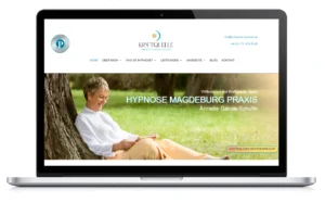 Kraftquelle Hypnose Magdeburg - Website Webdesign für Ärzte und Praxis