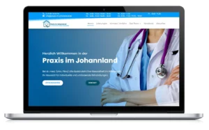 Praxis im Johannland - Website Webdesign für Ärzte und Praxis